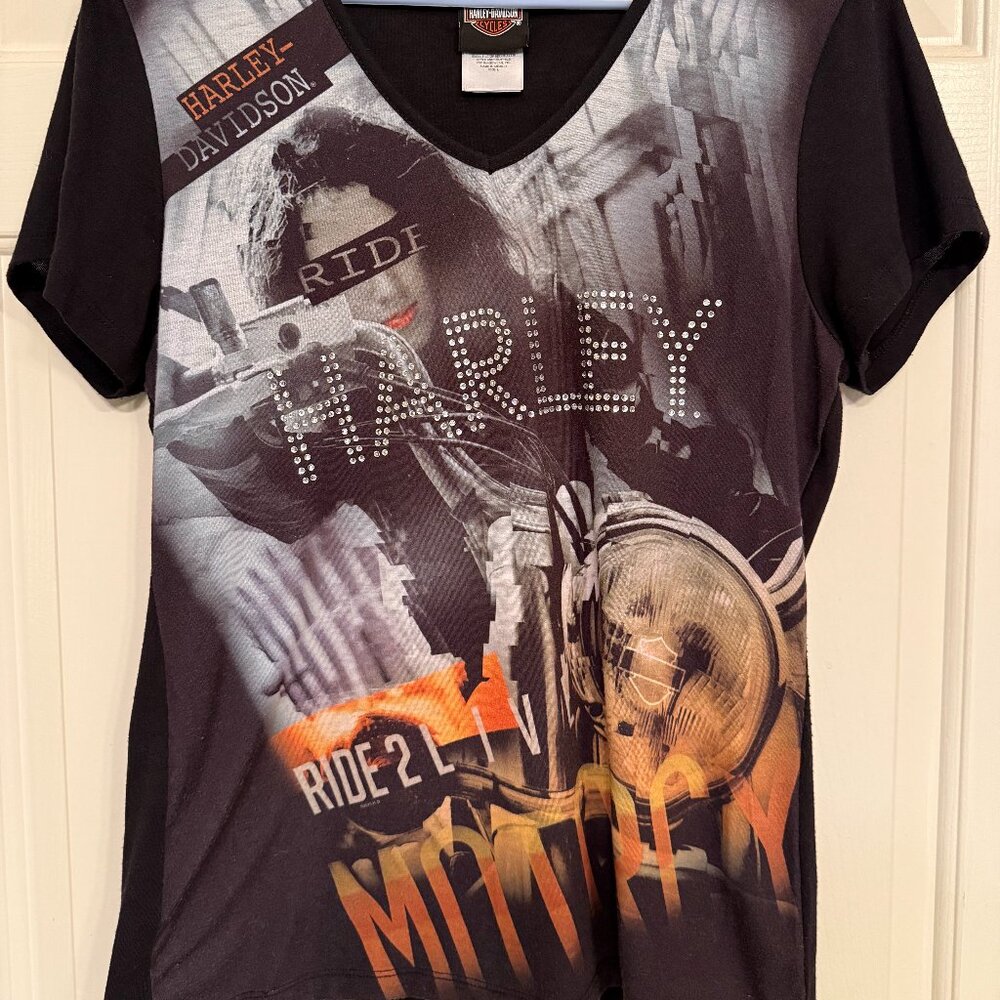 Harley Davidson Bling Short Sleeve